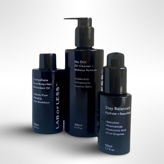 'The Hero Three' Cleanse + Hydrate + Protect